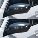 2pcs Sparkling Rhinestone Car Door Side Guards - Scratch & Collision Protection, Durable PVC with Elegant Rhinestone Trim for Rearview Mirrors & Door Protection, Stylish Car Exterior Accessories, Scratch Resistant Cover, Rhin