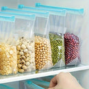 60pcs Airtight Food Storage Bags with 3 Sizes - Heavy-Duty Plastic Multi-Use Sealable Bags Suitable for Fruits, Grains, Vegetables, Meats - Kitchen Pantry Organization & Freshness Preservation
