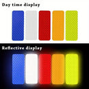 10pcs Car Bumper Reflective Safety Strip Stickers, Enhance Your Night Driving Security & Style