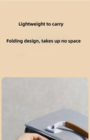 Suporte de Celular de Metal Compacto com Rotação de 360° - Suporte de Mesa Ajustável e Reclinável com Base Estável e Haste de Suporte, Compatível com Todos os Smartphones e Tablets, Acessório Ideal para Escritório, Suporte de Mesa para Telefone