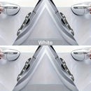 2pcs Sparkling Rhinestone Car Door Side Guards - Scratch & Collision Protection, Durable PVC with Elegant Rhinestone Trim for Rearview Mirrors & Door Protection, Stylish Car Exterior Accessories, Scratch Resistant Cover, Rhin