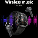 Relógio inteligente novo e durável para homens com chamadas sem fio, resistência à água, monitoramento de atividades físicas, assistente de voz com IA e mais de 100 modos de esportes ao ar livre.