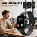 Novo Smartwatch com Tela Touch Full HD, Unissex, com Chamadas e Notificações de Mensagens sem Fio, Papel de Parede para Relógio, Compatível com Android e iPhone