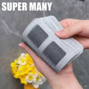 12-Pack Self-Adhesive Hair Catcher Stickers — Anti-Clog & Insect-Proof Drain Covers, Suitable for Bathroom/Kitchen Sink/Shower Drains, Durable Plastic Material, Prevents Pipe Blockages, Essential Home Cleaning Tool, Square