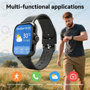 Novo Smartwatch com Tela Touch Full HD, Unissex, com Chamadas e Notificações de Mensagens sem Fio, Papel de Parede para Relógio, Compatível com Android e iPhone