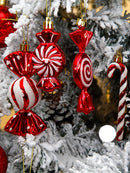 36 peças de Pingente de Árvore de Natal com Estrela Brilhante no Topo para Decorações de Árvore de Natal, Enfeite Festivo de Férias, Decorações de Árvore de Natal