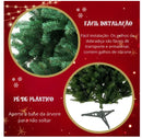 Árvore de Natal Verde 120cm/150cm/180cm Ramos Decoração de Natal Árvore de Pinheiro Premium