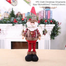 Boneco de Papai Noel de Natal Decorações de Natal para Casa 2025 Enfeites de Mesa de Natal Papai Noel, Decoração de Ano Novo 2026 Presentes